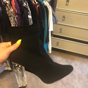 Black booties